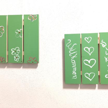 Willkommen Wandtafeln